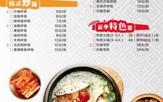 韩式料理菜谱(韩式料理特色菜)