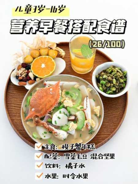 营养早餐食谱大全及做法（小孩营养早餐食谱大全及做法）