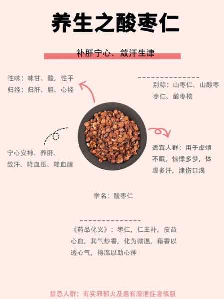 生枣仁的功效及用法（生枣仁的功效及用法用量）